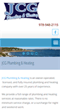 Mobile Screenshot of jcgplumbingandheating.com